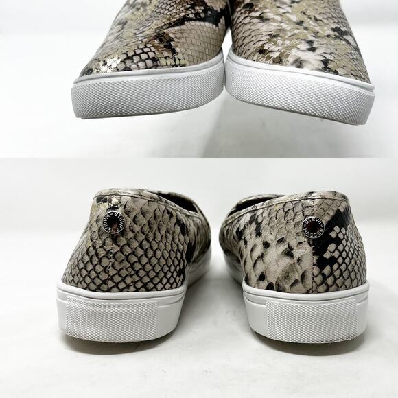 Steve Madden Safary Slip On Sneaker Metallic Snakeskin Print Womens size 9.5 M - Picture 8 of 13